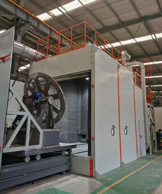 四平喷砂机环保改造 符合行业排放标准