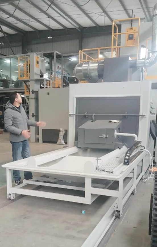 四平喷砂机在汽车制造中的表面处理应用