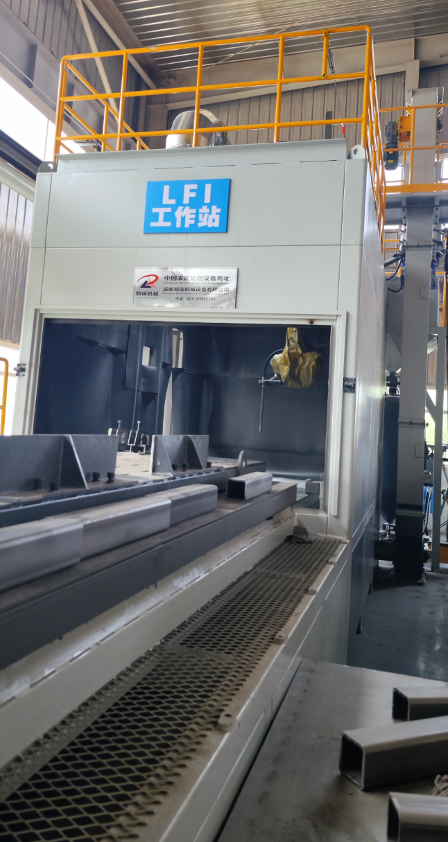 四平喷砂机在航空航天部件的精密处理