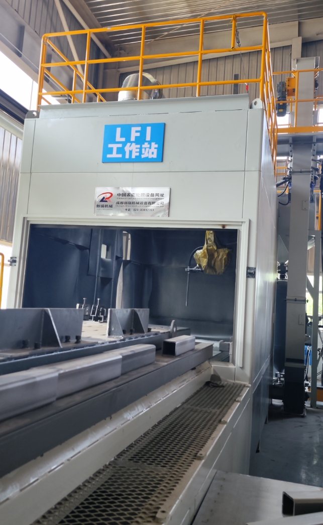 四平喷砂机自动化改造 提升生产线产能