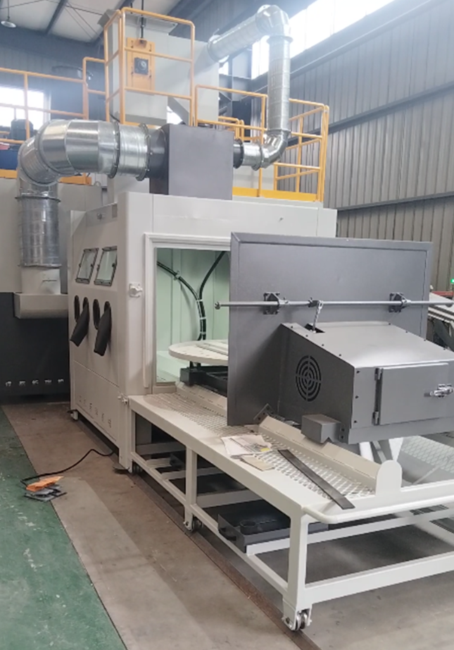 四平手动喷砂机 vs 全自动喷砂机 性价比对比