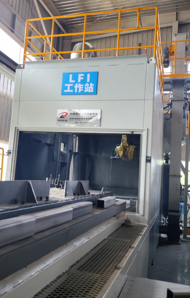 四平大口径喷砂机 适合大型工件处理